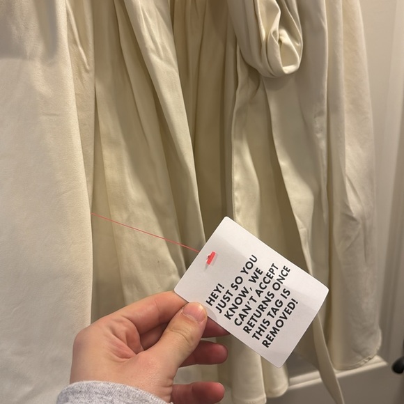 ASOS Luxe Drop Waist Mini Dress - NWT - Picture 4 of 4